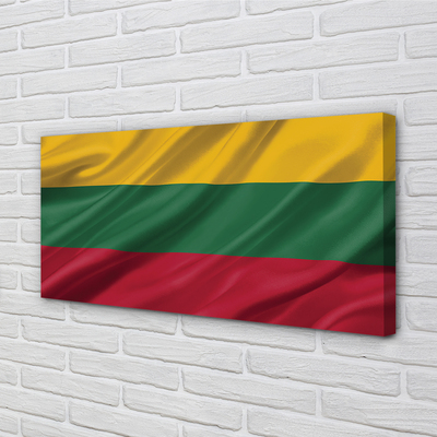 Canvas képek a Litvánia lobogója