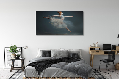 Canvas képek balerina füst