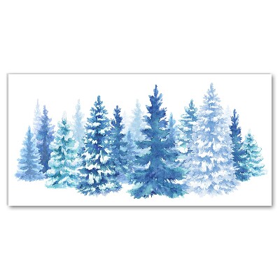 Canvas képek Karácsonyi fák, hó, tél