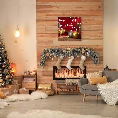 Canvas képek Karácsonyfa. Karácsonyi díszek