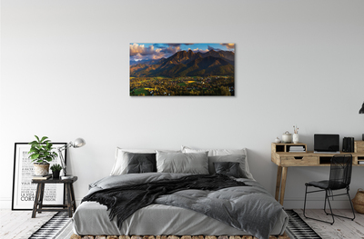 Canvas képek Mountain naplemente