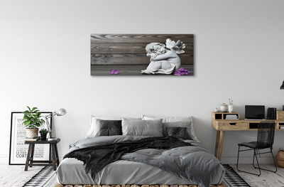 Canvas képek Sleeping angyal virágok táblák