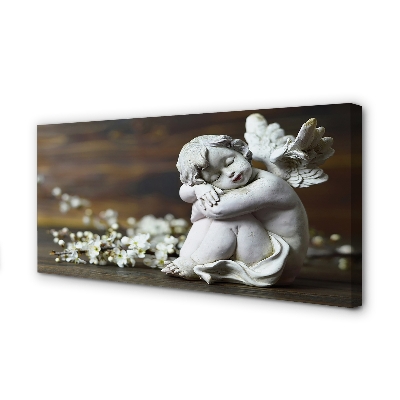 Canvas képek Sleeping angyal virágok