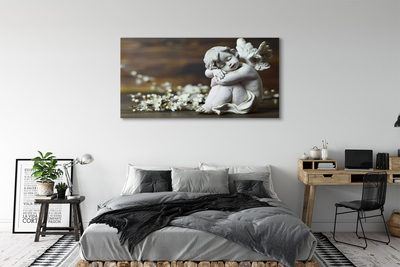 Canvas képek Sleeping angyal virágok