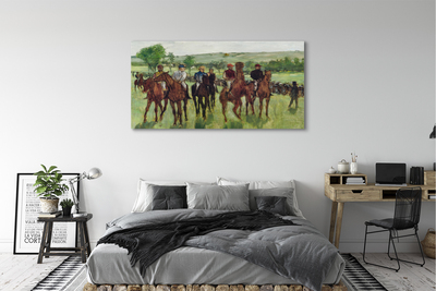 Canvas képek Art lovaglás