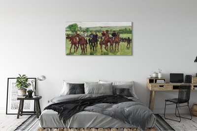 Canvas képek Art lovaglás