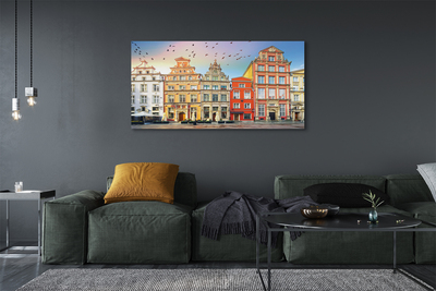 Canvas képek Gdańsk óvárosának épületek