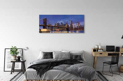 Canvas képek Bridge naplemente panoráma