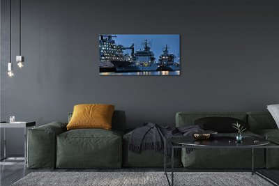 Canvas képek Hajók tengeri égbolt