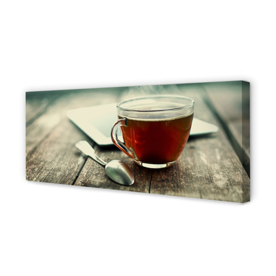 Canvas képek Hő egy teáskanál tea