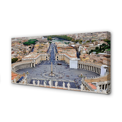 Canvas képek Róma Vatikán tér panoráma