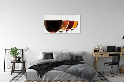 Canvas képek pohár bor