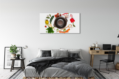 Canvas képek Spoon paradicsom petrezselyem