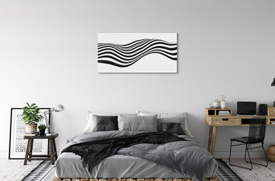 Canvas képek Zebra csíkos hullám