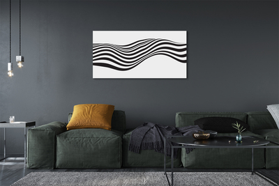 Canvas képek Zebra csíkos hullám