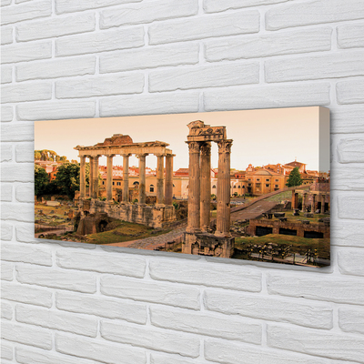 Canvas képek Róma Roman Forum napkelte