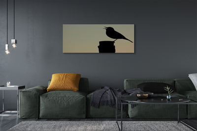 Canvas képek fekete madár