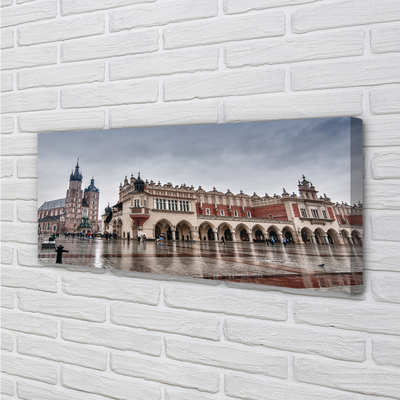 Canvas képek Krakow templom Szövet eső