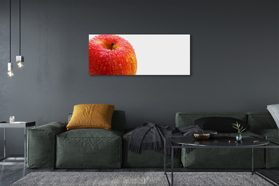 Canvas képek Vízcseppek alma