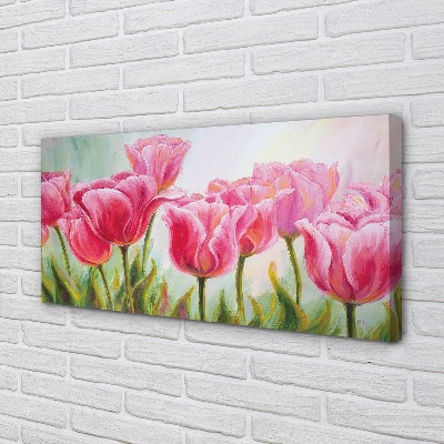 Canvas képek tulipánok kép