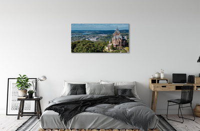 Canvas képek Németország Panoráma a város vár