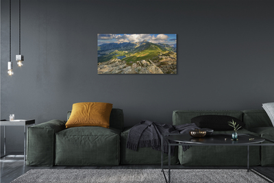 Canvas képek hegyi tó
