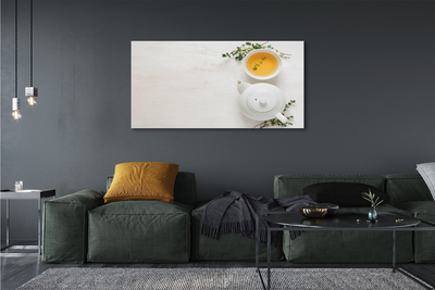 Canvas képek egy csésze tea