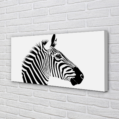 Canvas képek Illusztráció zebra