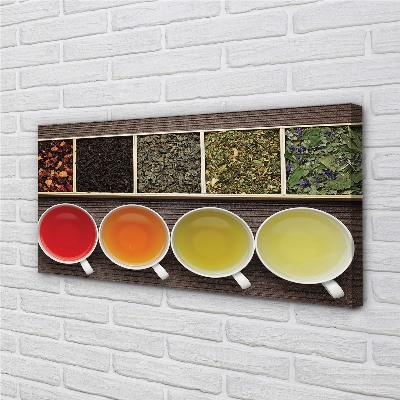 Canvas képek tea gyógynövények