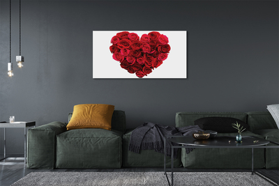 Canvas képek Heart of rózsa