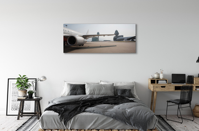 Canvas képek Repülőgép repülőtér ég objektumok