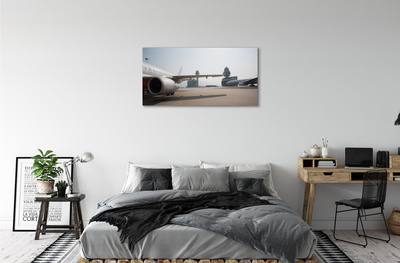 Canvas képek Repülőgép repülőtér ég objektumok