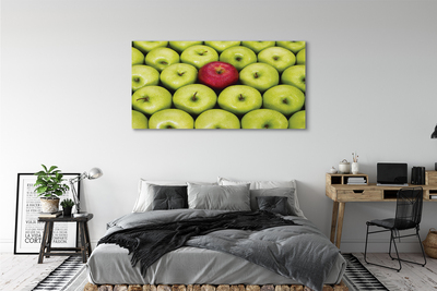 Canvas képek Zöld és piros alma