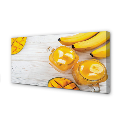 Canvas képek Mango banán turmix