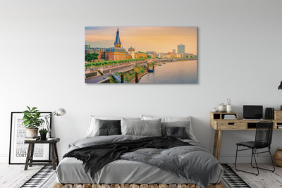Canvas képek Németország Sunrise River