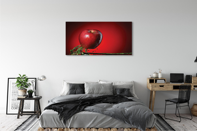 Canvas képek alma vízben