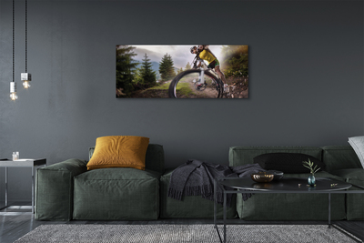 Canvas képek Cloud mountain bike