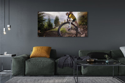 Canvas képek Cloud mountain bike