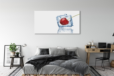 Canvas képek Jégkocka cseresznye