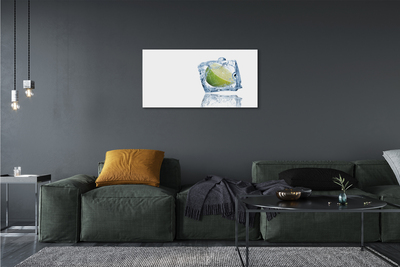 Canvas képek Jégkocka lime