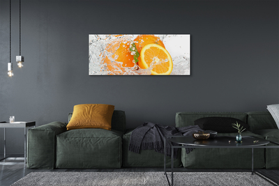 Canvas képek Narancs vízben