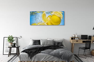 Canvas képek Lemon vízben