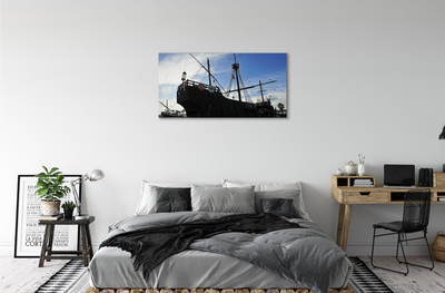 Canvas képek A hajó ég