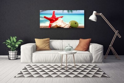 Canvas kép Shell Starfish Art