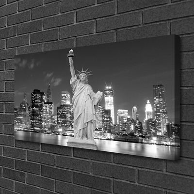 Vászonkép falra Szobor New York