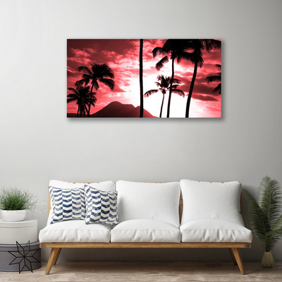 Vászonkép Top Palm Trees Természet