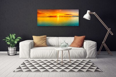 Vászonkép Sea Sun Landscape