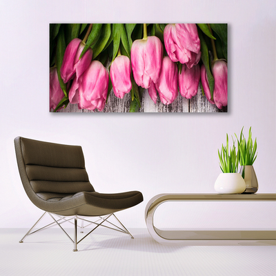 Vászonkép nyomtatás Tulipánok Fal