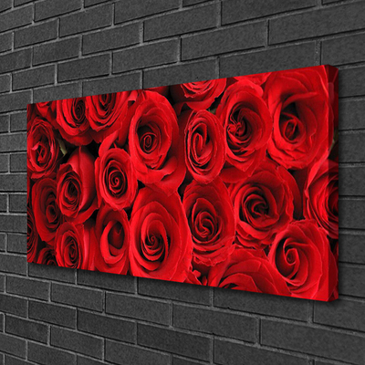Vászonkép falra rózsa virágok