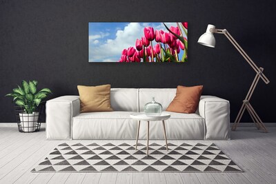 Vászonfotó Tulipán Fal